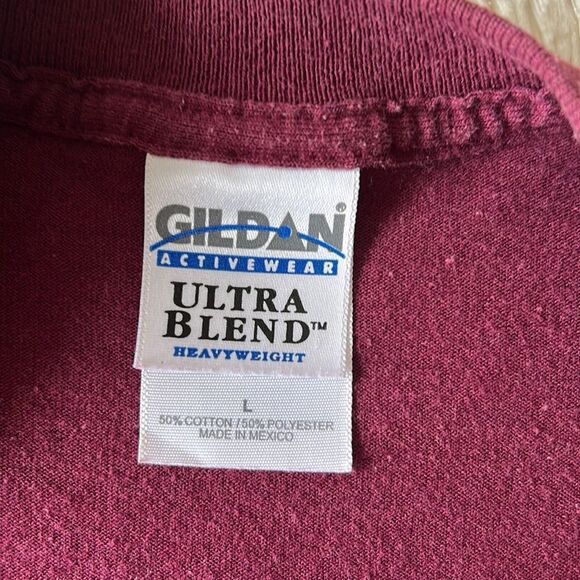 Butch's Auto Service short sleeve shirt maroon size large - Picture 16 of 16